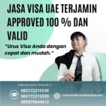 Jasa Visa Uae Terjamin Approved 100 % Dan Valid