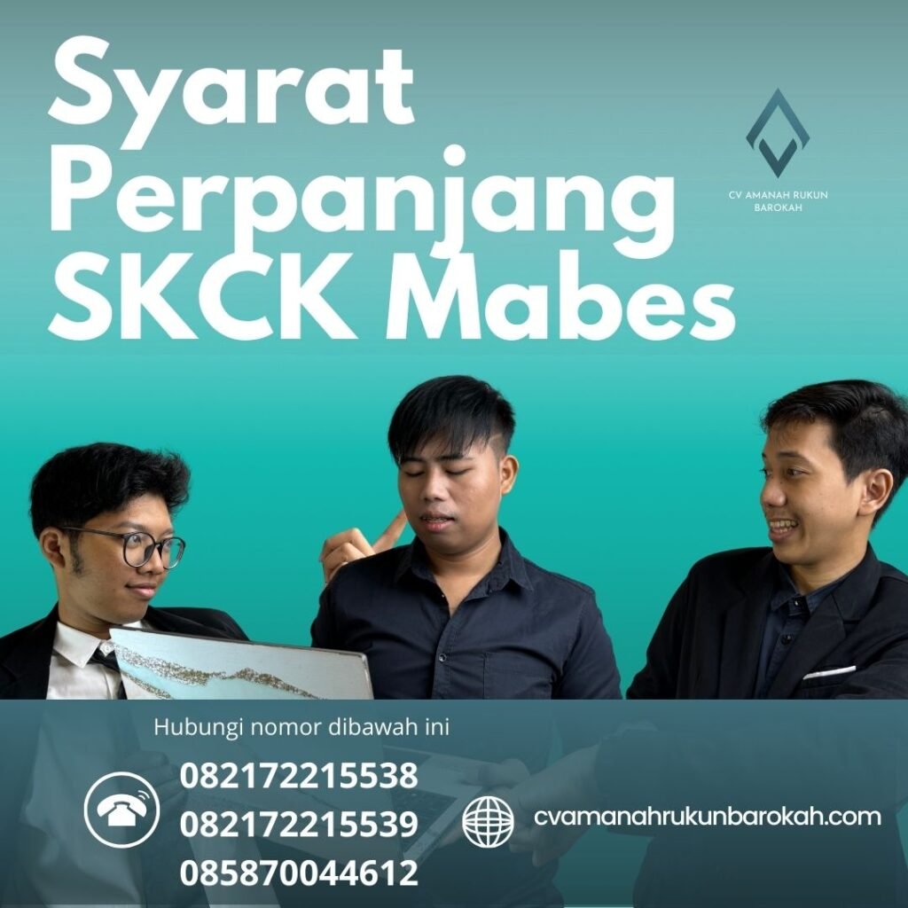 Syarat Perpanjang SKCK Mabes Syarat Perpanjang Skck Mabes
