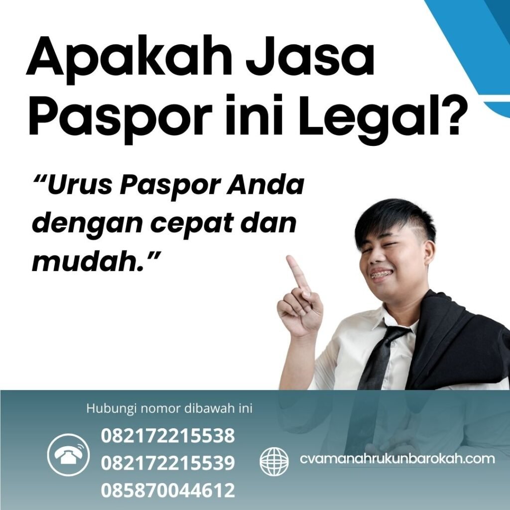 Apakah Jasa Paspor ini Legal Apakah Jasa Paspor Ini Legal