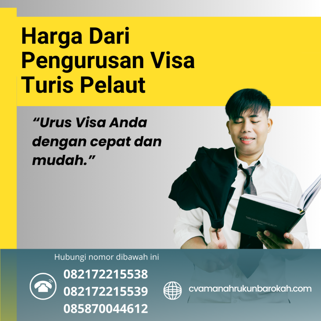 Harga Dari Pengurusan Visa Turis Pelaut Harga Dari Pengurusan Visa Turis Pelaut