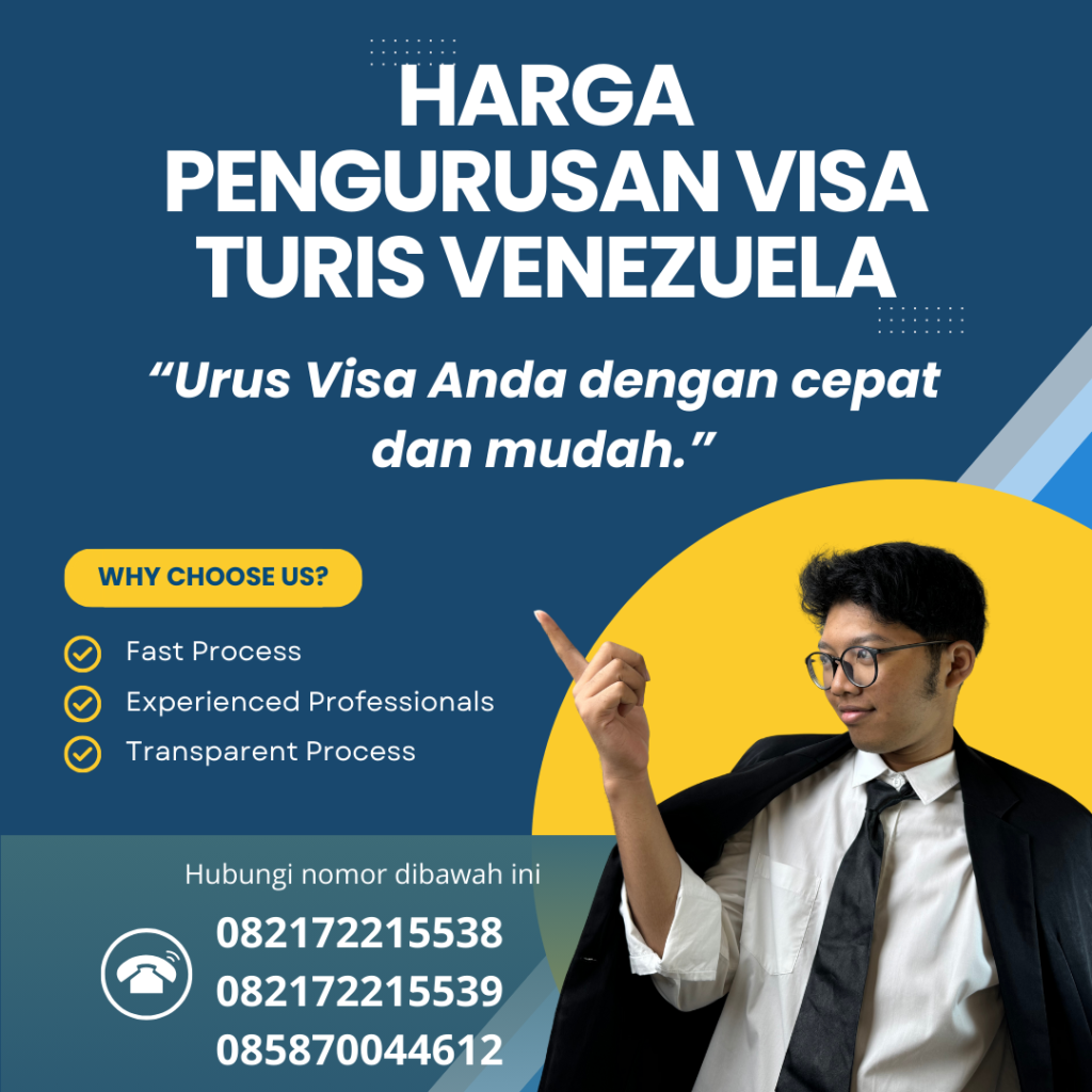 Harga Pengurusan Visa Turis Venezuela Harga Pengurusan Visa Turis Venezuela