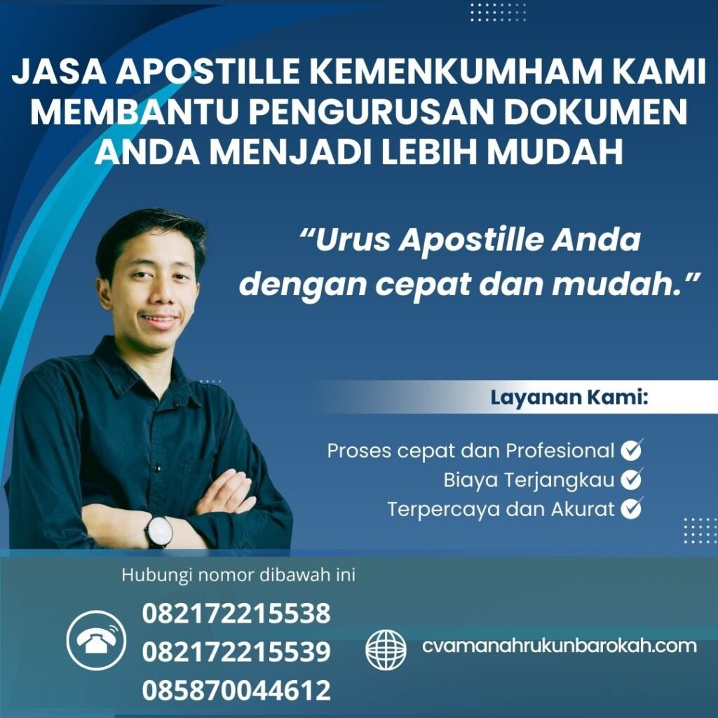 Jasa Apostille Kemenkumham Kami Membantu Pengurusan Dokumen Anda Menjadi Lebih Mudah Jasa Apostille Kemenkumham Kami Membantu Pengurusan Dokumen Anda Menjadi Lebih Mudah