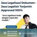 Jasa Legalisasi Dokumen Jasa Legalisir Terjamin Approved 100%