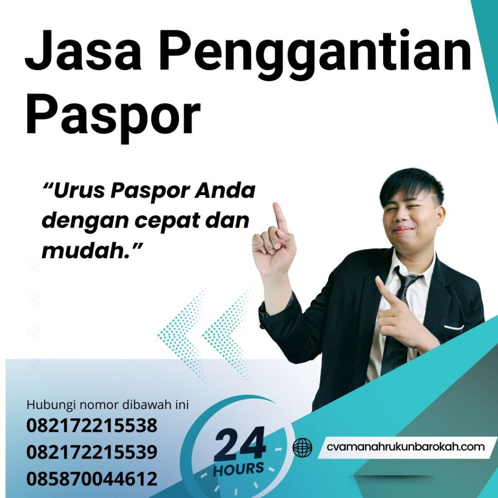 Jasa Penggantian Paspor Jasa Penggantian Paspor