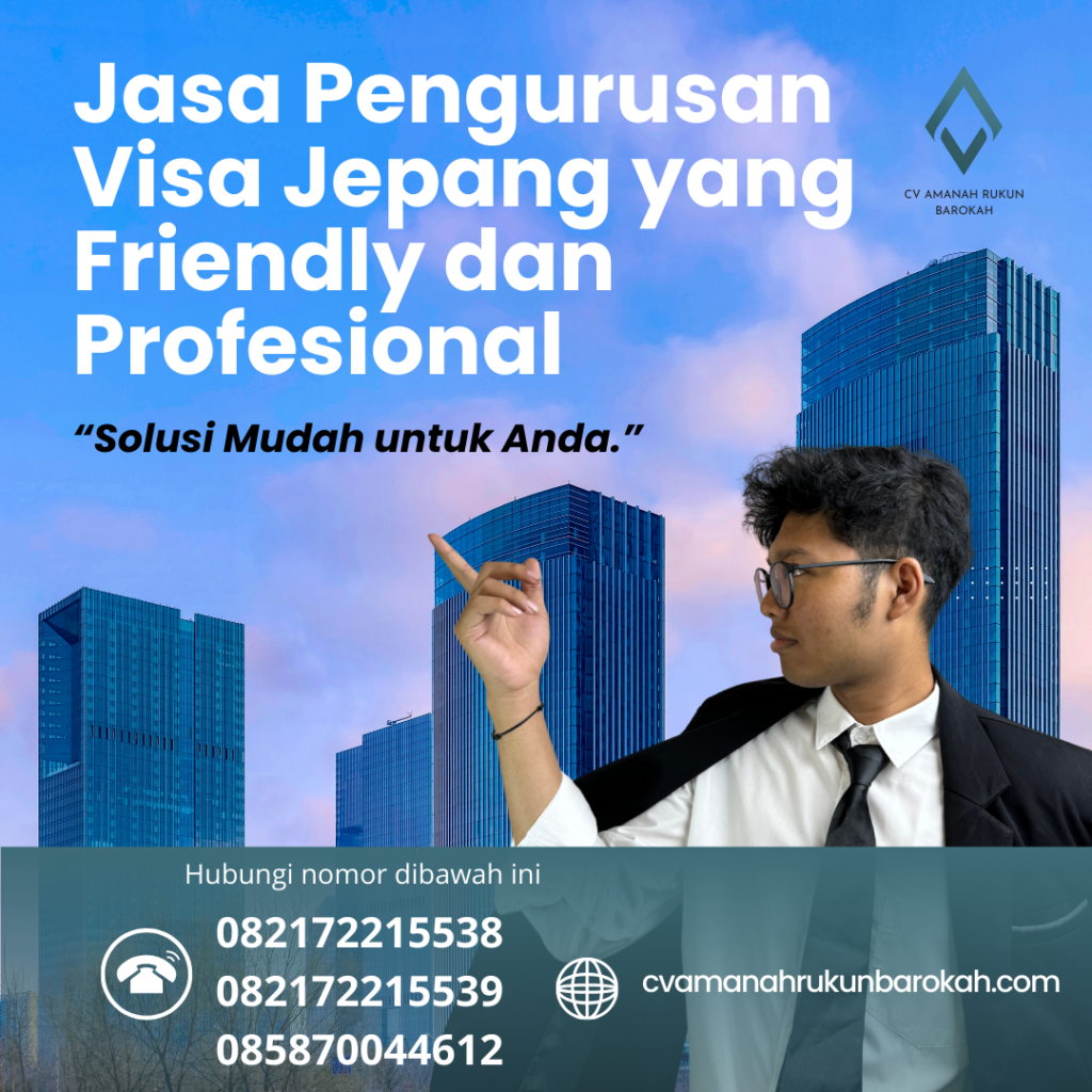 Jasa Pengurusan Visa Jepang yang Friendly dan Profesional Jasa Pengurusan Visa Jepang Yang Friendly Dan Profesional