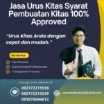 Jasa Urus Kitas Syarat Pembuatan Kitas 100% Approved