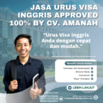 Jasa Urus Visa Inggris Approved 100% By Cv. Amanah