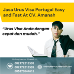 Jasa Urus Visa Portugal Easy And Fast At Cv. Amanah