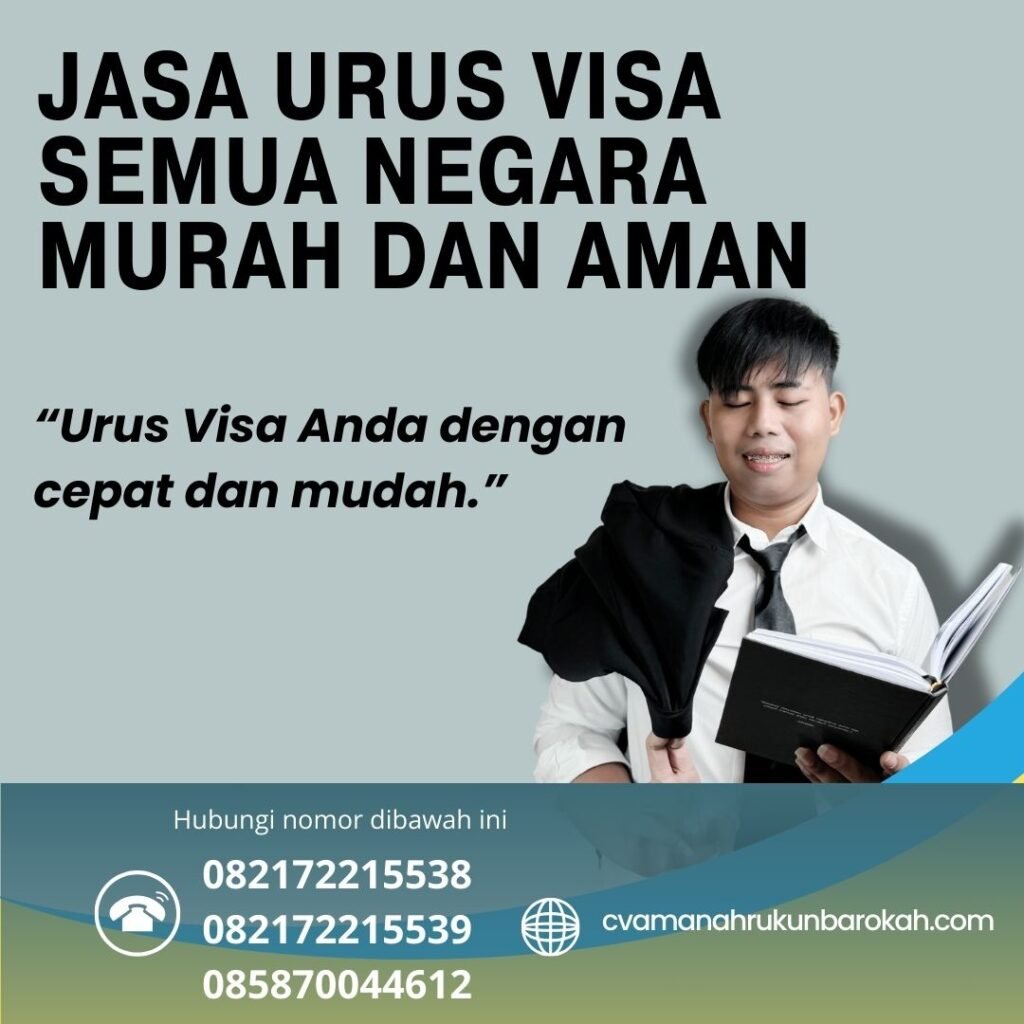Jasa Urus Visa Semua Negara Murah dan Aman Jasa Urus Visa Semua Negara Murah Dan Aman