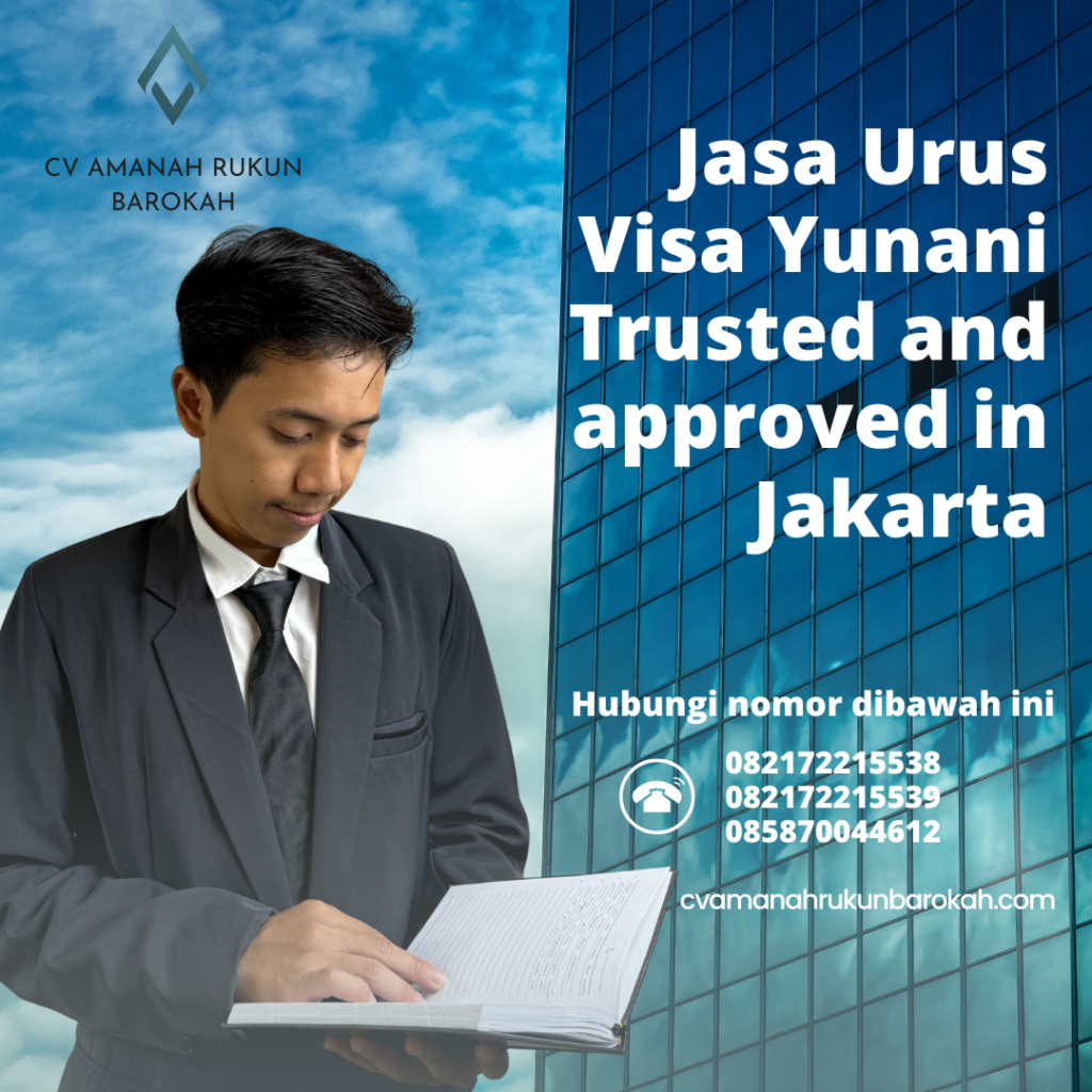 Jasa Urus Visa Yunani Trusted And Approved In Jakarta