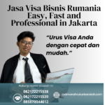 Jasa Visa Bisnis Rumania Easy, Fast And Professional In Jakarta