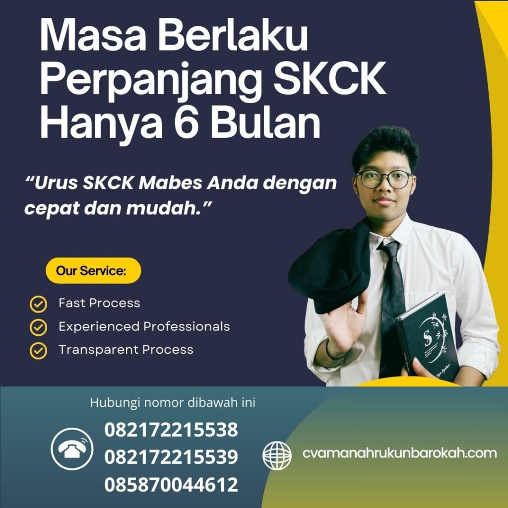 Masa Berlaku Perpanjang SKCK Hanya 6 Bulan (1) Masa Berlaku Perpanjang Skck Hanya 6 Bulan (1)