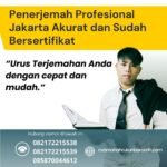 Penerjemah Profesional Jakarta Akurat Dan Sudah Bersertifikat (1)