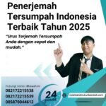 Penerjemah Tersumpah Indonesia Terbaik Tahun 2025