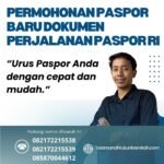 Permohonan Paspor Baru Dokumen Perjalanan Paspor Ri