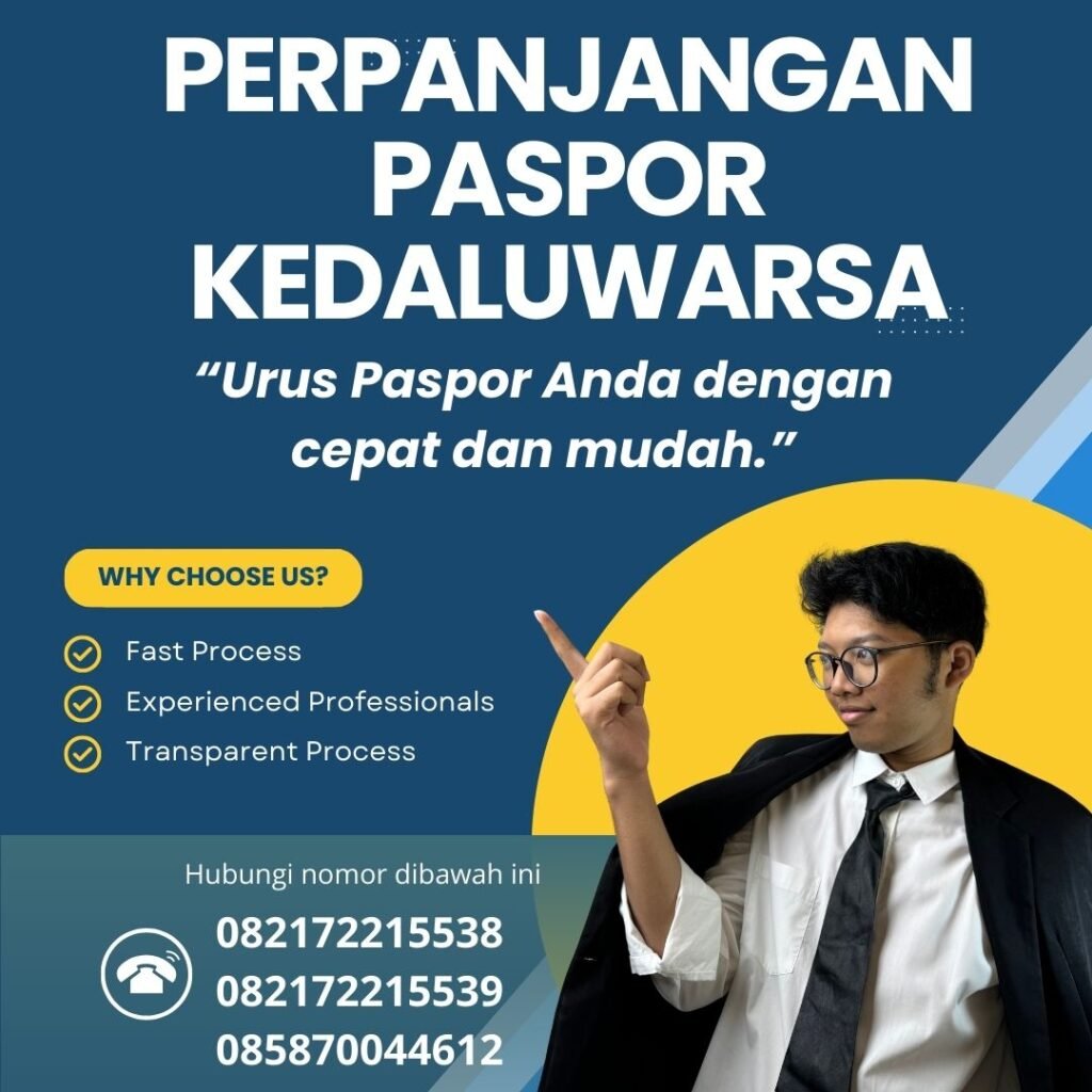 Perpanjangan Paspor Kedaluwarsa Perpanjangan Paspor Kedaluwarsa