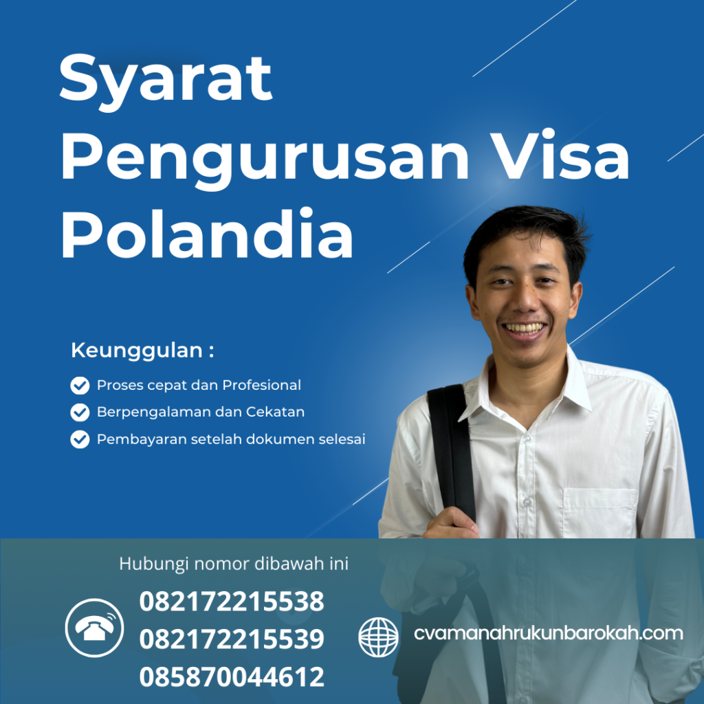 Syarat Pengurusan Visa Polandia Syarat Pengurusan Visa Polandia