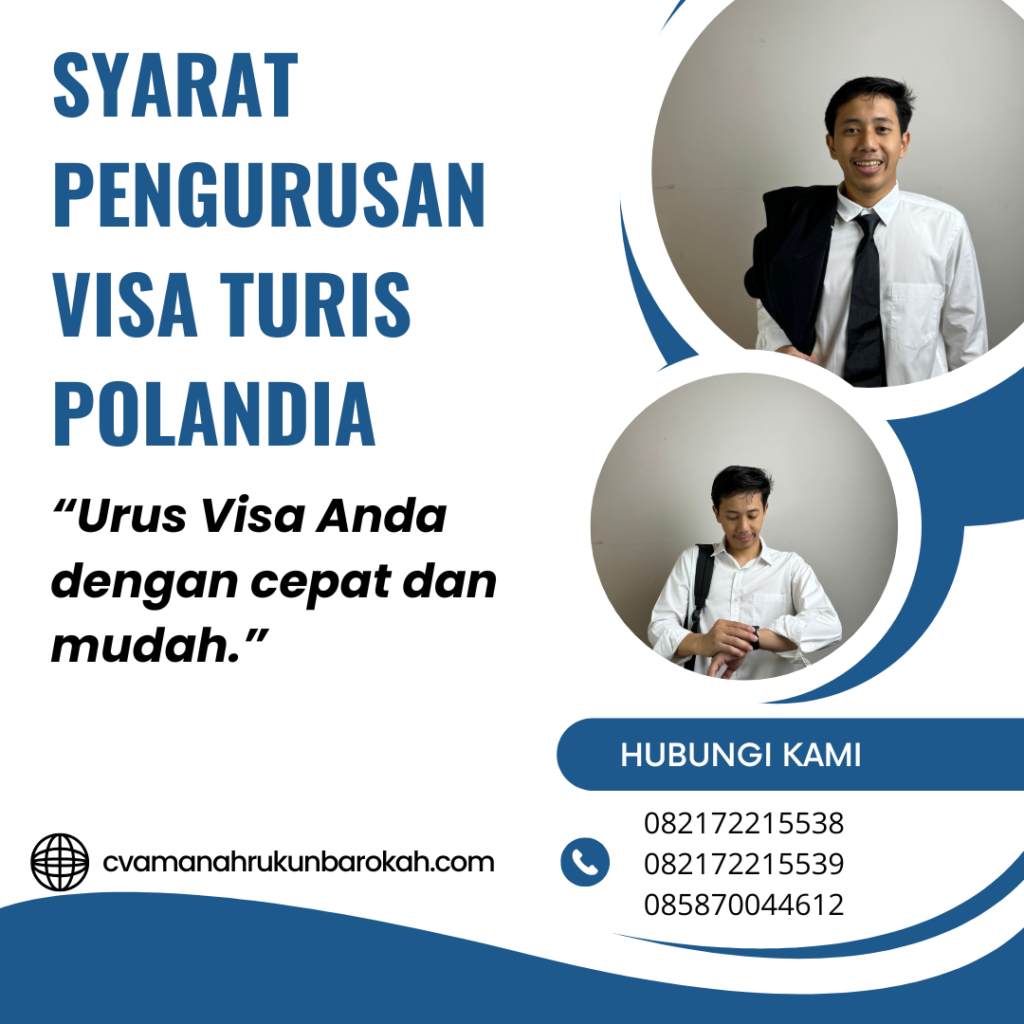 Syarat Pengurusan Visa Turis Polandia