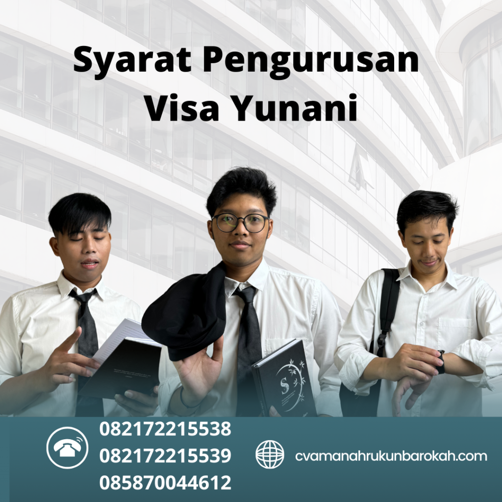 Syarat Pengurusan Visa Yunani Syarat Pengurusan Visa Yunani