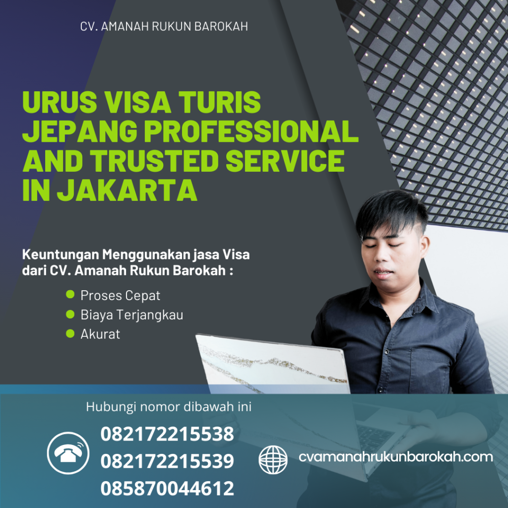 Urus Visa Turis Jepang Professional And Trusted Service In Jakarta