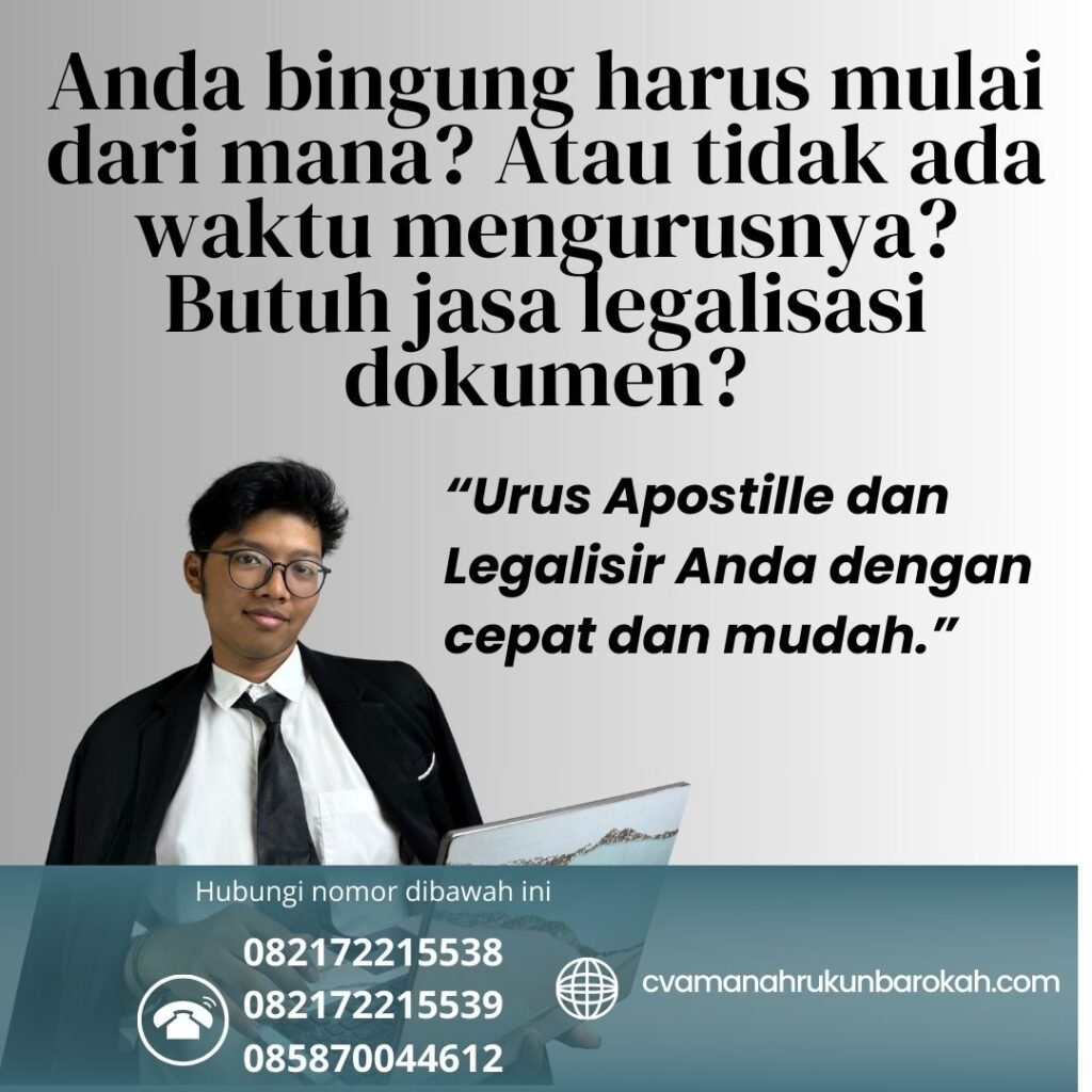 Anda bingung harus mulai dari mana Atau tidak ada waktu mengurusnya Butuh jasa legalisasi dokumen Anda Bingung Harus Mulai Dari Mana Atau Tidak Ada Waktu Mengurusnya Butuh Jasa Legalisasi Dokumen