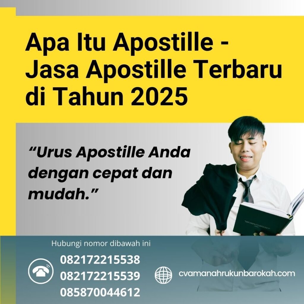 Apa Itu Apostille Jasa Apostille Terbaru Di Tahun 2025