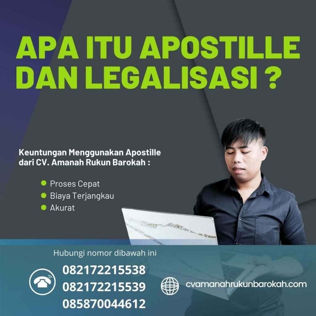Apa itu Apostille dan Legalisasi Apa Itu Apostille Dan Legalisasi
