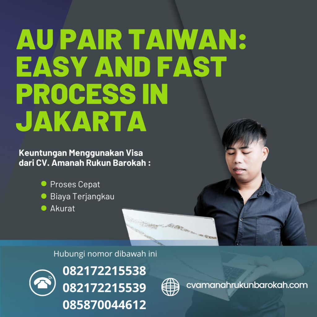Au Pair Taiwan Easy And Fast Process In Jakarta