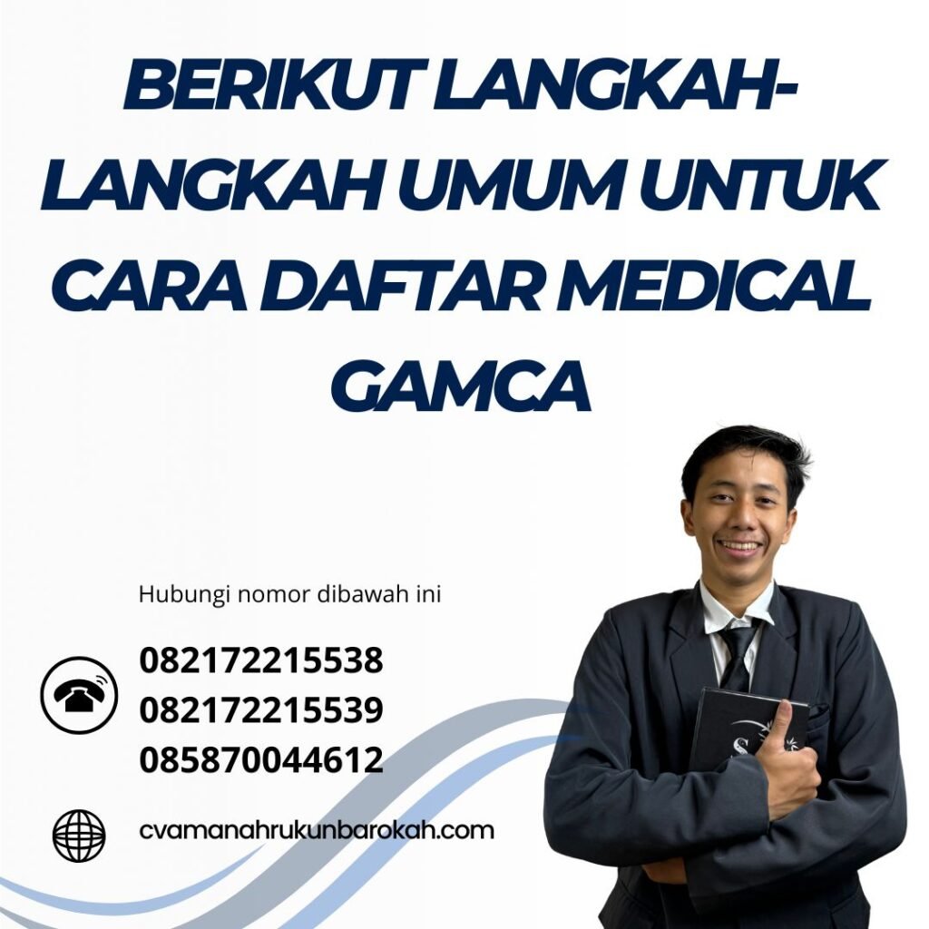 Berikut Langkah Langkah Umum Untuk Cara Daftar Medical Gamca