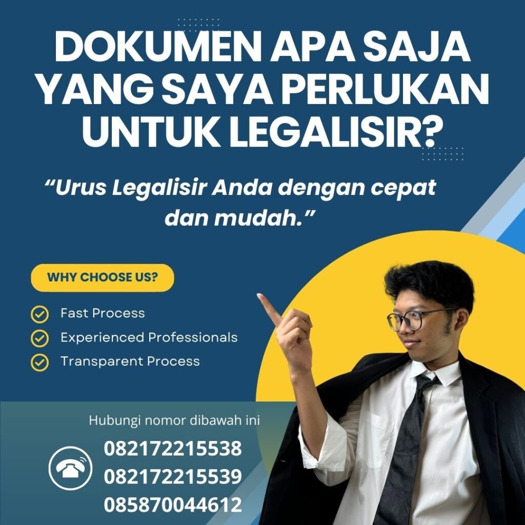 Dokumen apa saja yang saya perlukan Untuk Legalisir Dokumen Apa Saja Yang Saya Perlukan Untuk Legalisir