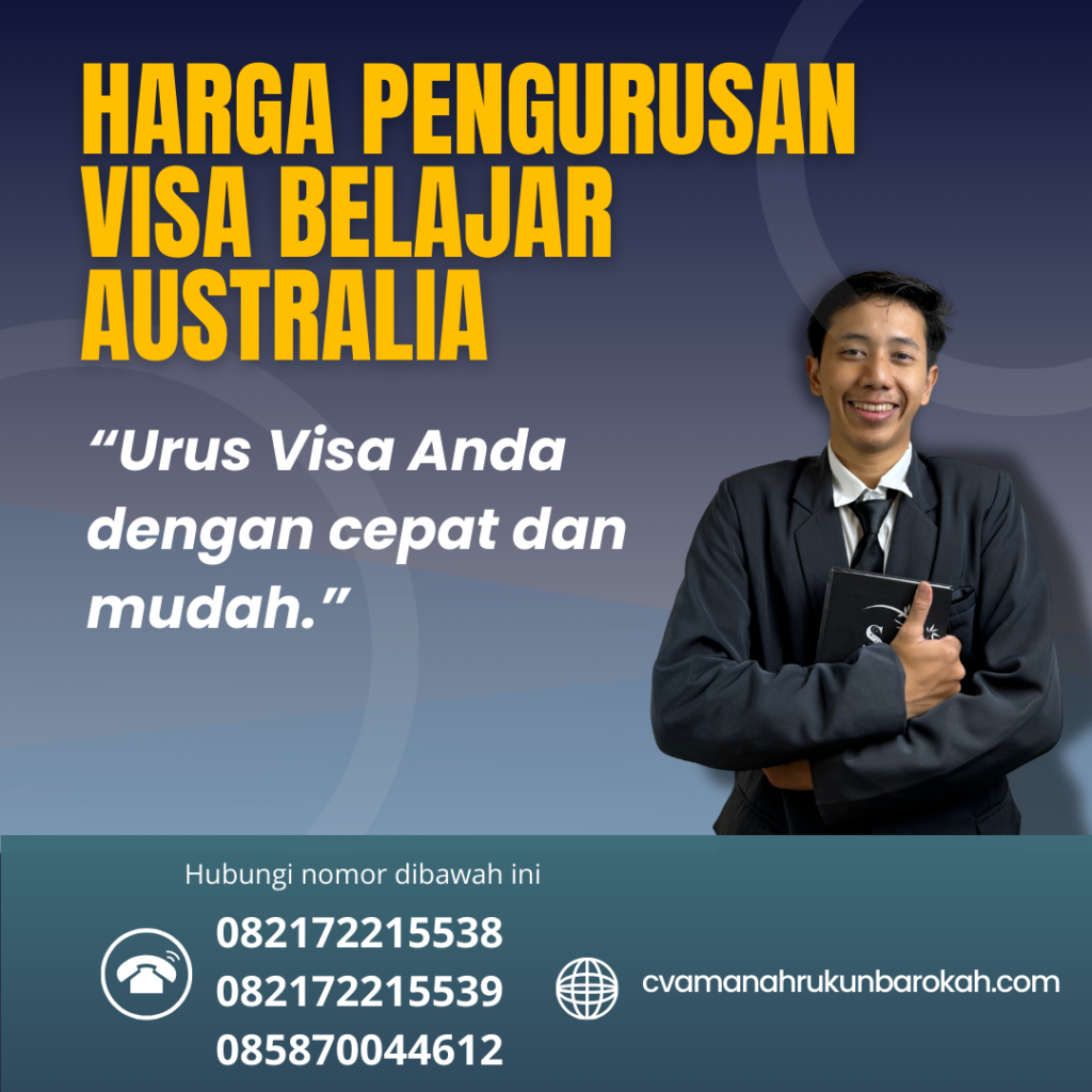 Harga Pengurusan Visa Belajar Australia Harga Pengurusan Visa Belajar Australia