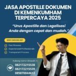 Jasa Apostille Dokumen Di Kemenkumham Terpercaya 2025