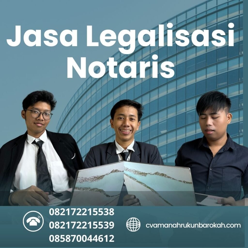 Jasa Legalisasi Notaris Jasa Legalisasi Notaris