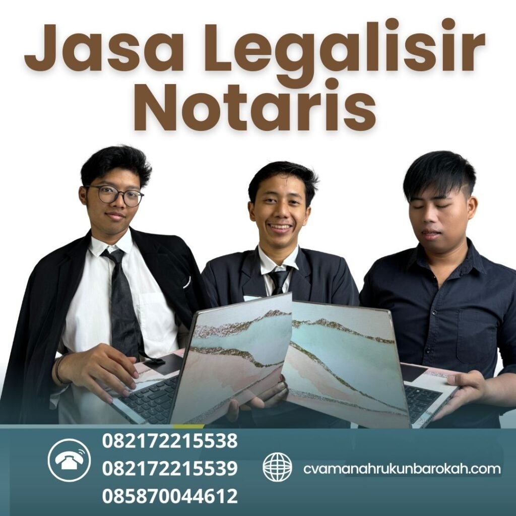 Jasa Legalisir Notaris Jasa Legalisir Notaris