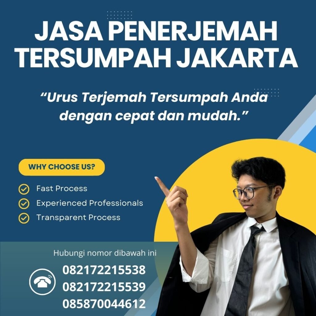 Jasa Penerjemah Tersumpah Jakarta