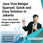 Jasa Visa Belajar Spanyol Quick And Easy Solution In Jakarta