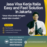 Jasa Visa Kerja Italia Easy And Fast Solution In Jakarta