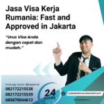 Jasa Visa Kerja Rumania Fast And Approved In Jakarta