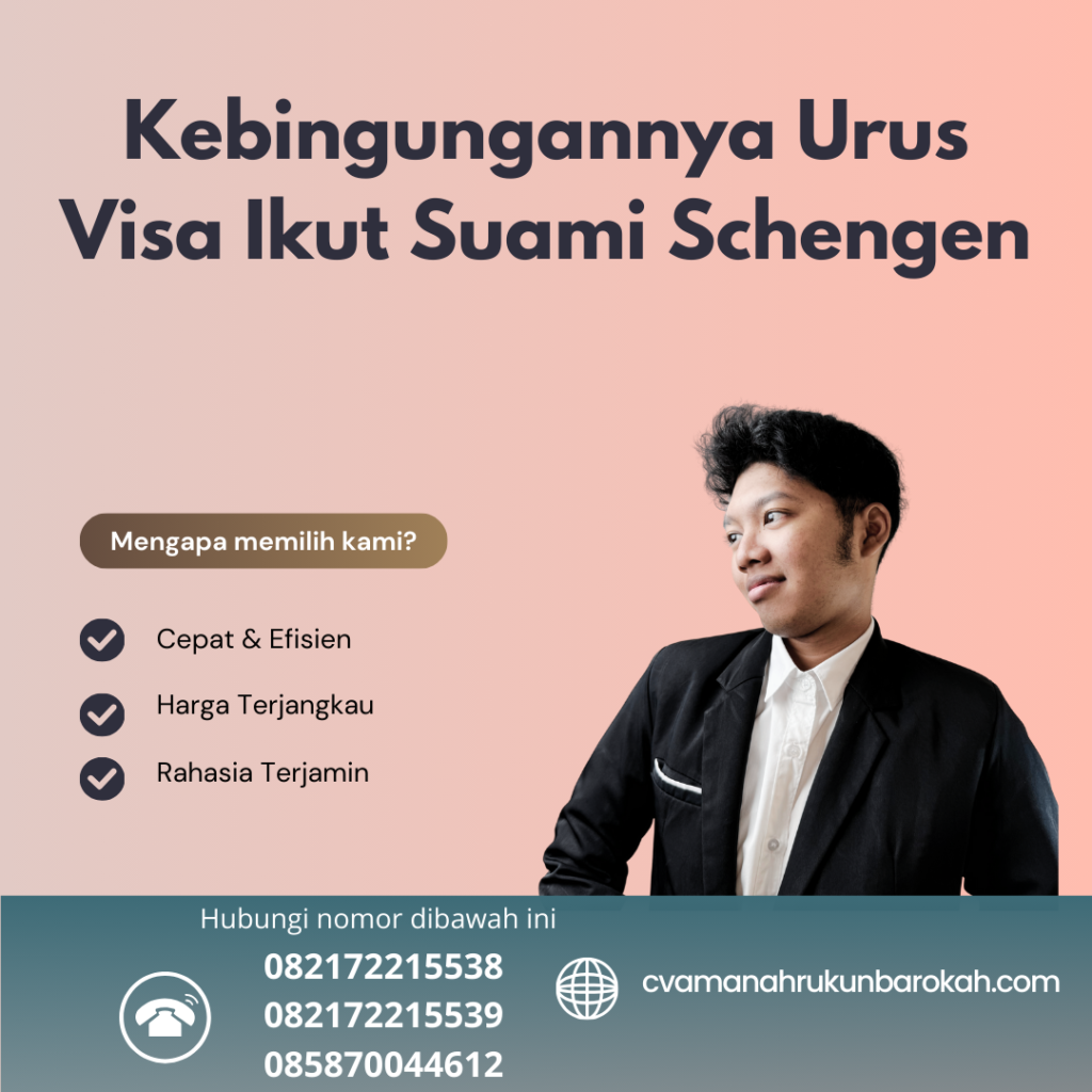 Kebingungannya Urus Visa Ikut Suami Schengen Kebingungannya Urus Visa Ikut Suami Schengen