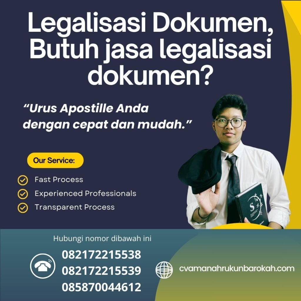 Legalisasi Dokumen, Butuh Jasa Legalisasi Dokumen