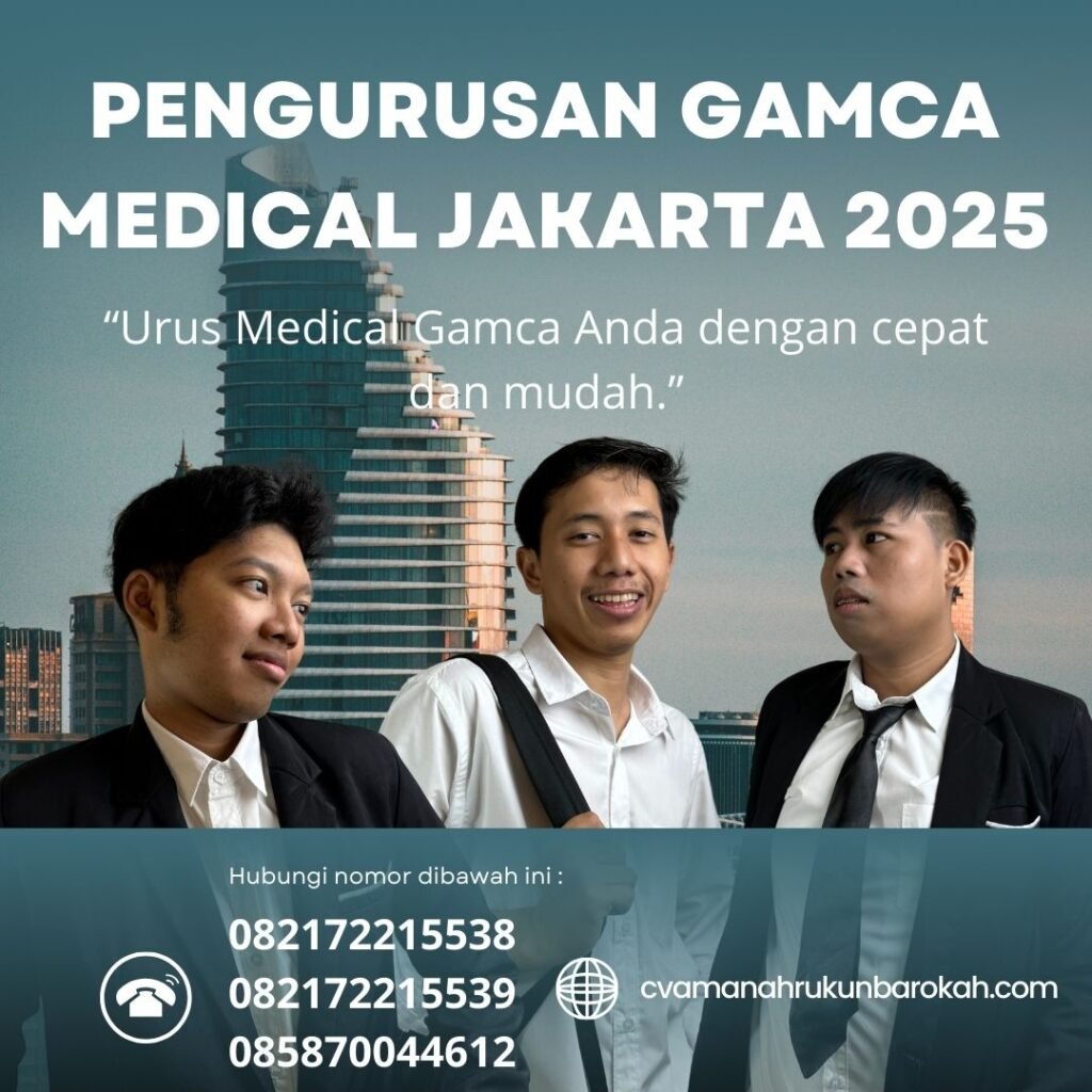 Pengurusan Gamca Medical Jakarta 2025 Pengurusan Gamca Medical Jakarta 2025