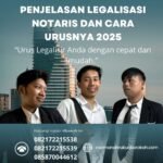 Penjelasan Legalisasi Notaris Dan Cara Urusnya 2025