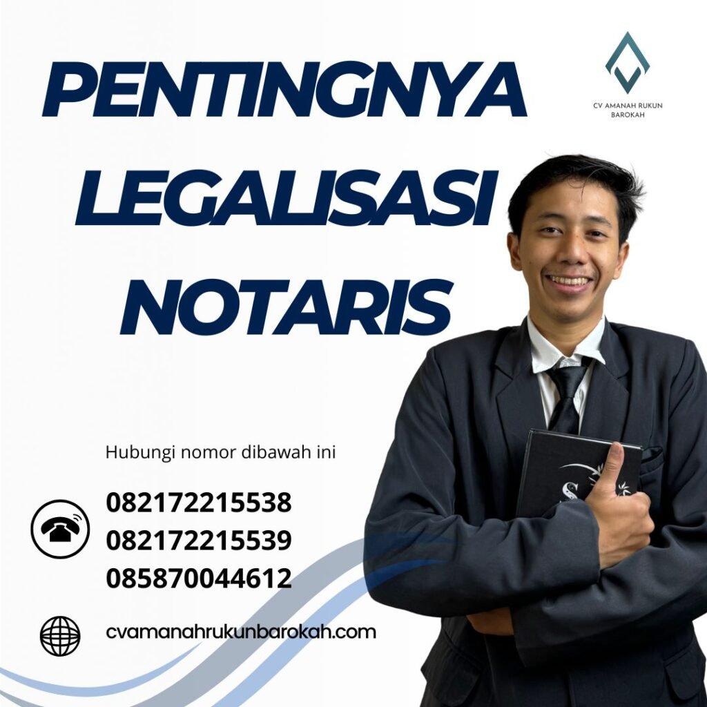 Pentingnya Legalisasi Notaris Pentingnya Legalisasi Notaris