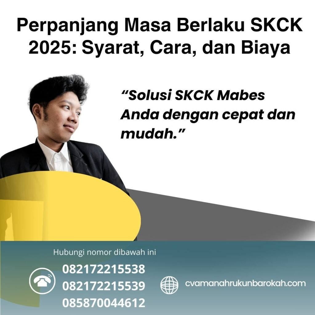 Perpanjang Masa Berlaku SKCK 2025 Syarat, Cara, dan Biaya Perpanjang Masa Berlaku Skck 2025 Syarat, Cara, Dan Biaya