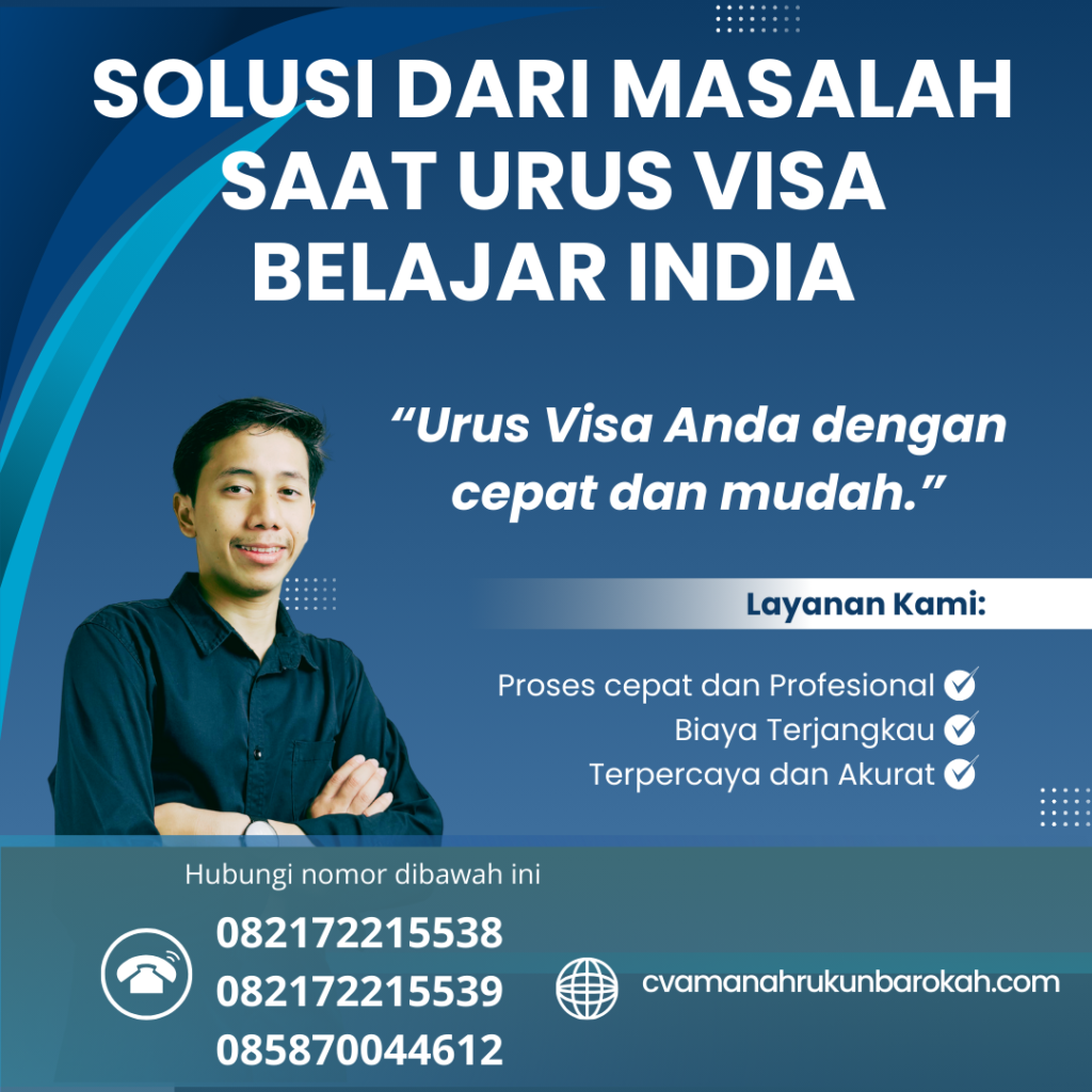Solusi dari Masalah Saat Urus Visa Belajar India Solusi Dari Masalah Saat Urus Visa Belajar India
