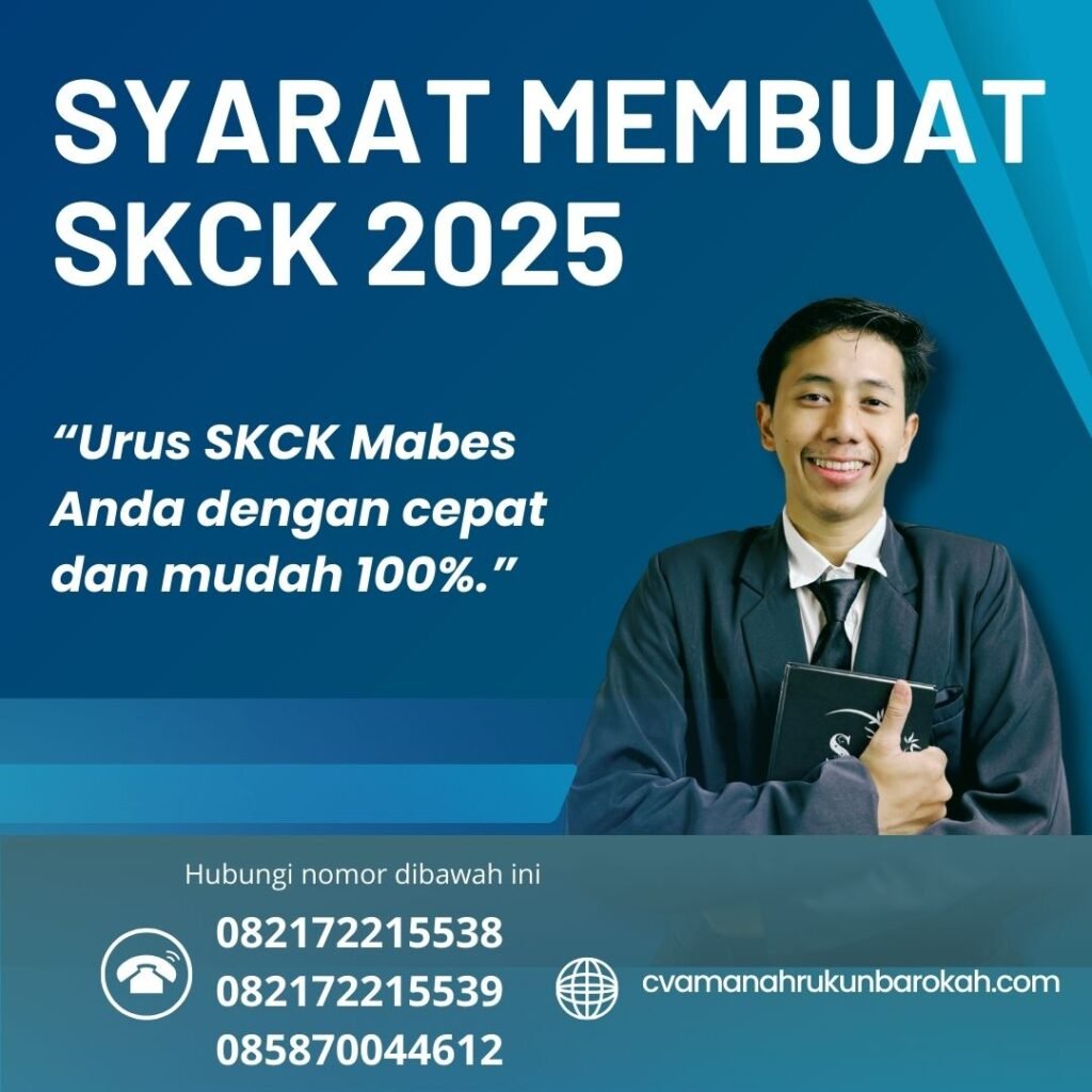 Syarat Membuat SKCK 2025 Syarat Membuat Skck 2025