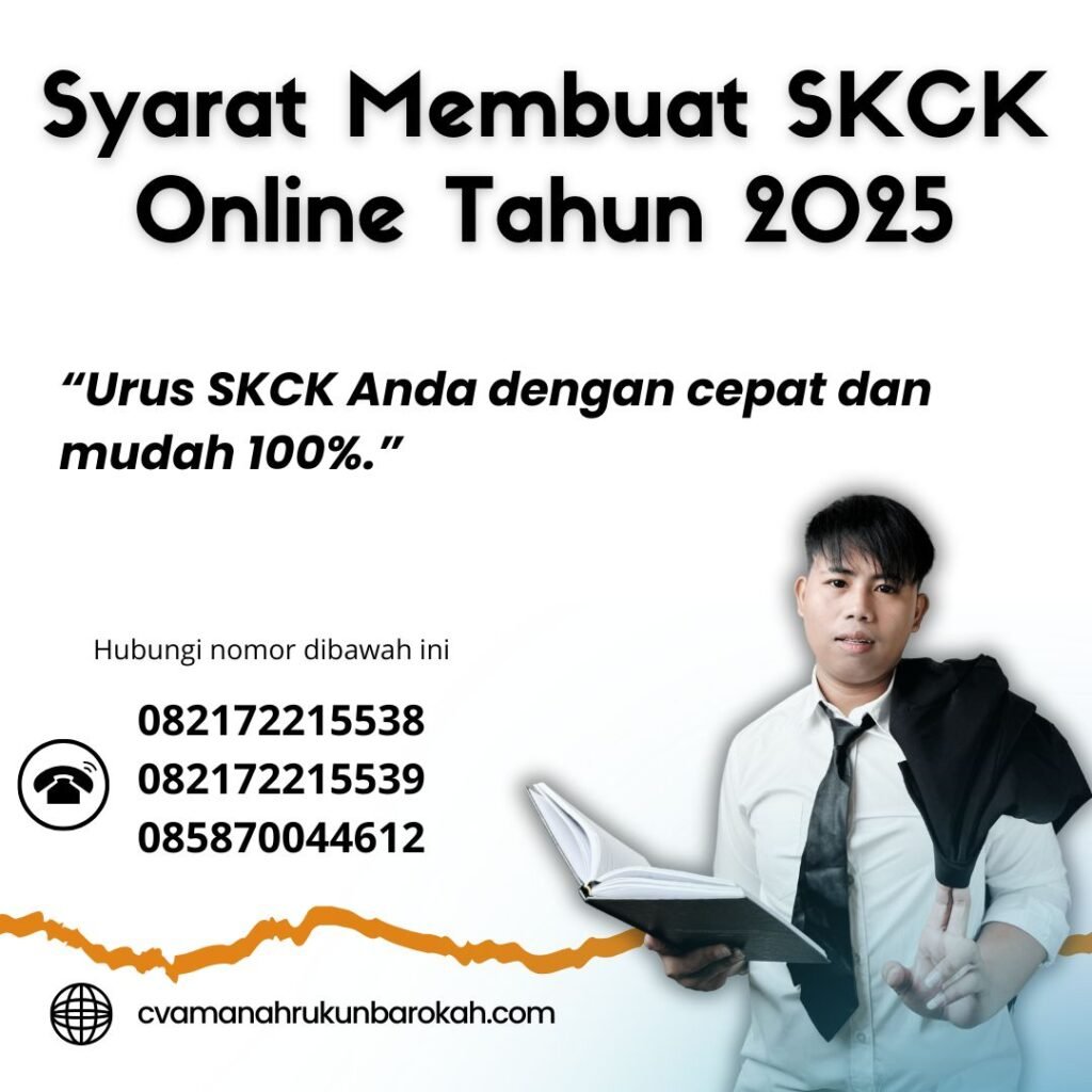 Syarat Membuat SKCK Online Tahun 2025 Syarat Membuat Skck Online Tahun 2025