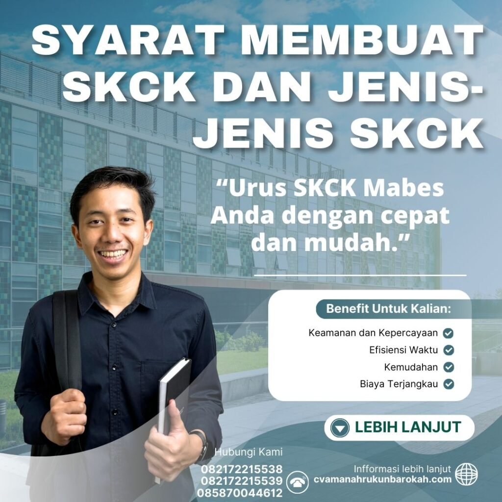 Syarat Membuat SKCK dan Jenis-Jenis SKCK Syarat Membuat Skck Dan Jenis Jenis Skck