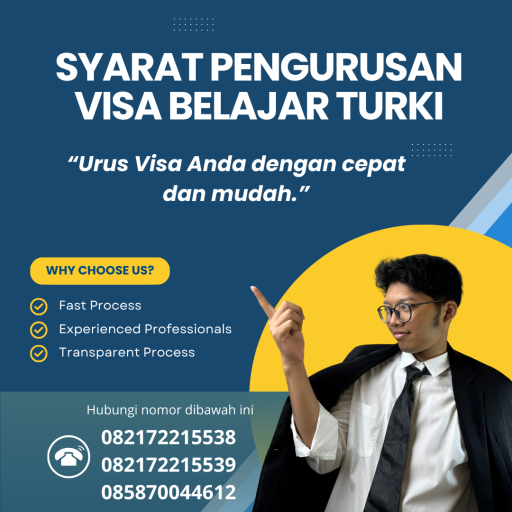 Syarat Pengurusan Visa Belajar Turki Syarat Pengurusan Visa Belajar Turki