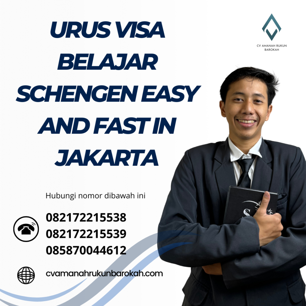 Urus Visa Belajar Schengen Easy And Fast In Jakarta